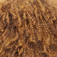 Big Bouncy Full Thick Short Afro Kinky Curly Wigs for Blonde Lightweight Synthetic Hair Wigs 150% Density Natural Looking Fluffy Hair Replacement Wig