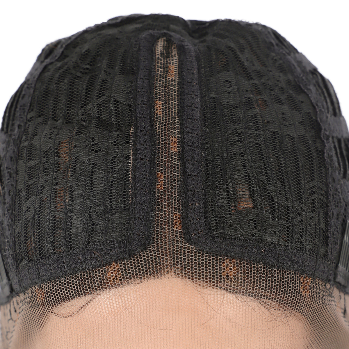 38" Super Long Straight Wigs Lace Front Wigs Middle Part Wig Brown Highlight Synthetic Wig for Women
